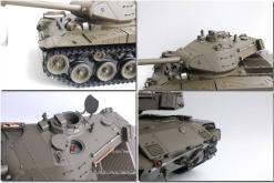 Ferngesteuerter Panzer mit Schuss U.S. M41 A3 WALKER BULLDOG Heng Long +Metallgetriebe -2,4Ghz -V 6.0 -4