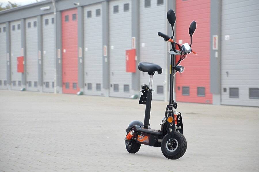 Elektro Scooter mit 1000W Strassenzulassung 36V - km/h | Reichweite, zu | Akku 25km 35 schnell 12AH -AEEC bis