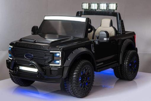 Ford F-Series Super Duty Off-Road Kinderauto - lizenziert - schwarz -4