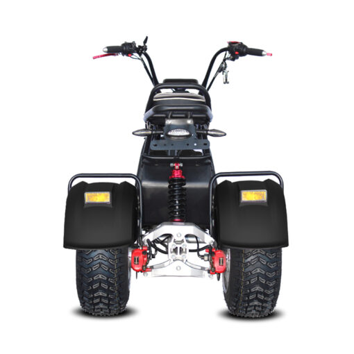 Elektro Scooter Trike mit Straßenzulassung und drei Räder HM7 Off-Road - ca. 70km Reichweite, 2 Motoren | 60V | 4000W – Bild 3