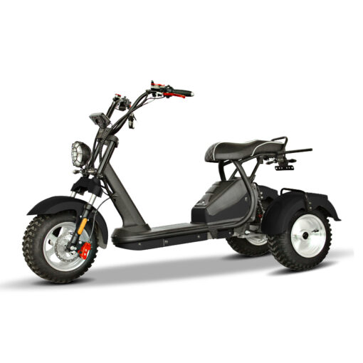 Elektro Scooter Trike mit Straßenzulassung und drei Räder HM7 Off-Road - ca. 70km Reichweite, 2 Motoren | 60V | 4000W – Bild 5