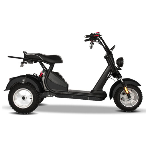 Elektro Scooter Trike mit Straßenzulassung und drei Räder HM7 Off-Road - ca. 70km Reichweite, 2 Motoren | 60V | 4000W – Bild 2