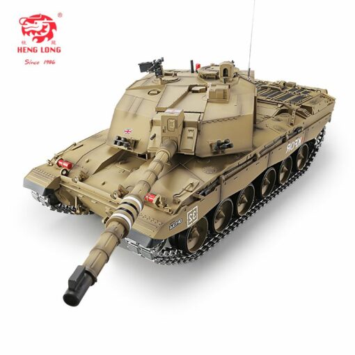 RC Panzer "British Challenger 2" Heng Long 1:16 mit Rauch- und Soundeffekten, Stahlgetriebe – 2,4GHz – Version 7.0 – PRO-Modell – Bild 4